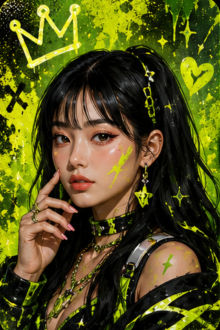 K-Pop Star singer persona