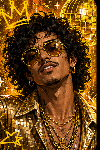 Disco King singer persona