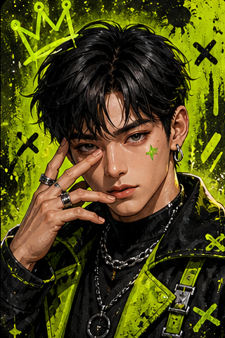 K-Pop Star singer persona