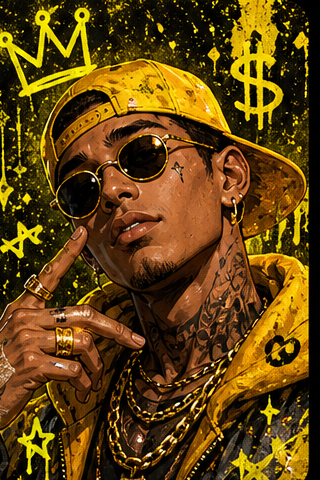Rap King singer persona