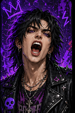 Rock Star singer persona